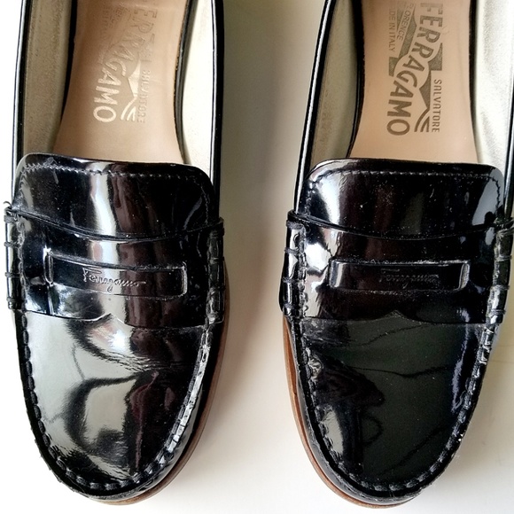 Salvatore Ferragamo Shoes - Ferragamo Patent Leather Shoes